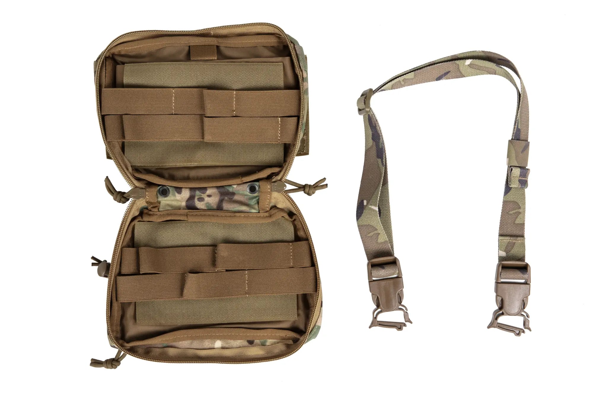 Suspended tactical pocket with QR buckle Wosport Multicam-4