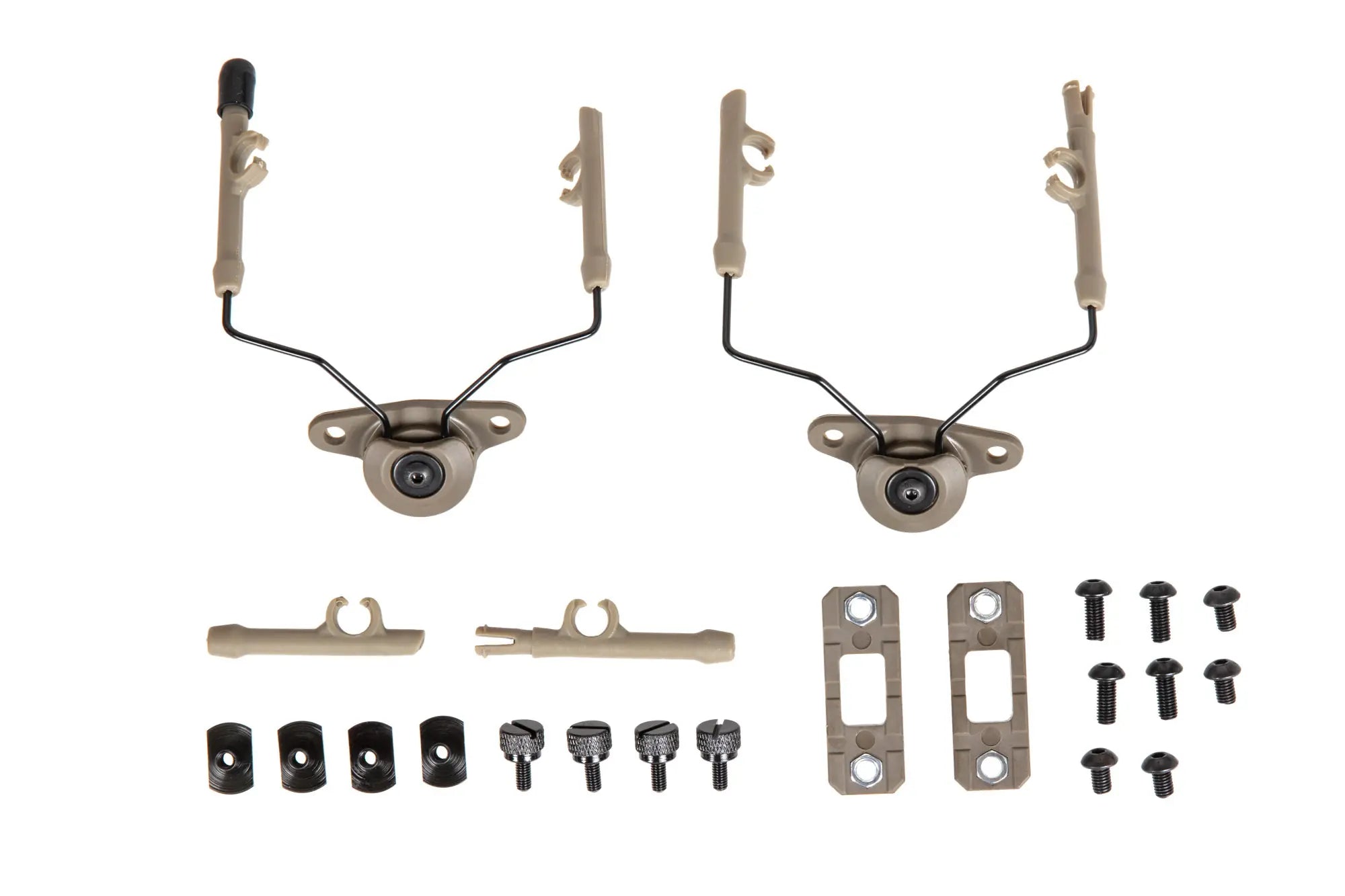 Mounting of Tac-Sky headphones type Comtac MK 2.0 (ARC, MLOK, TW) FDE