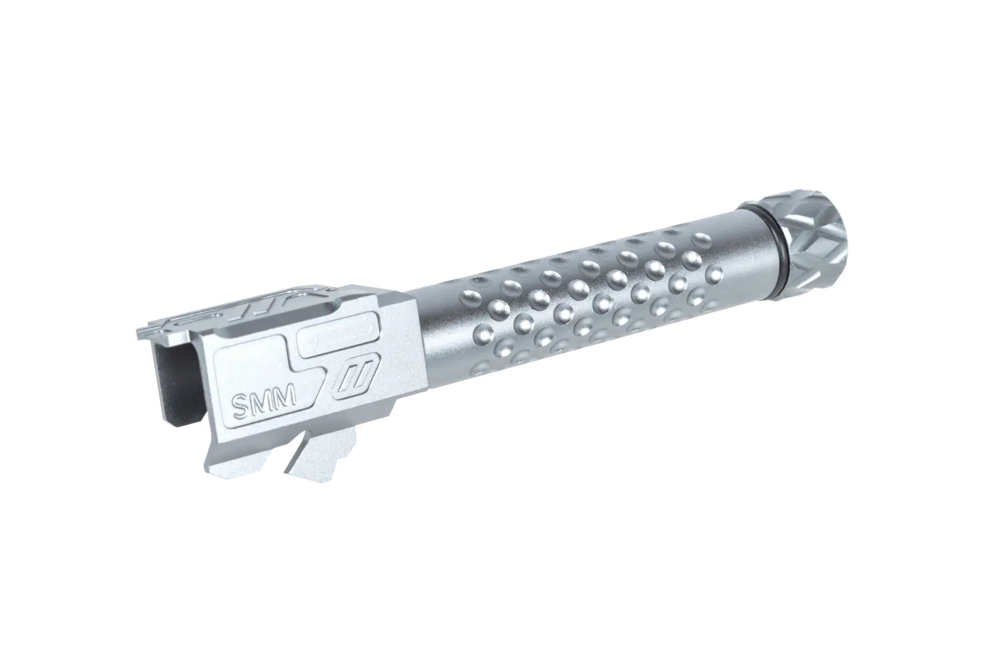 Aluminium 5KU external barrel for Umarex G19 GBB Light Grey