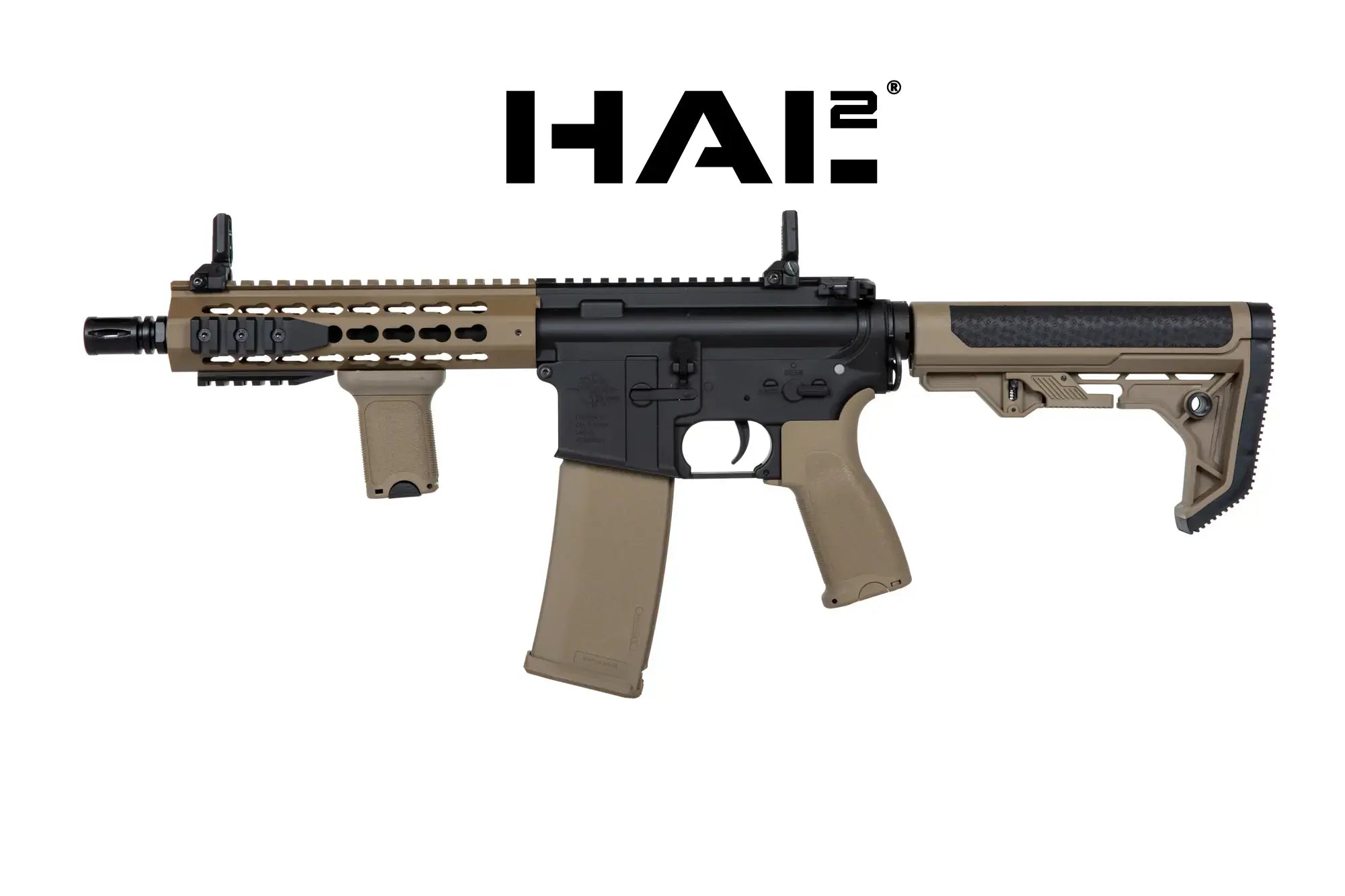 SA-E08 EDGE™ Light Ops Stock HAL2 ™ Half-Tan Carbine Replica-7