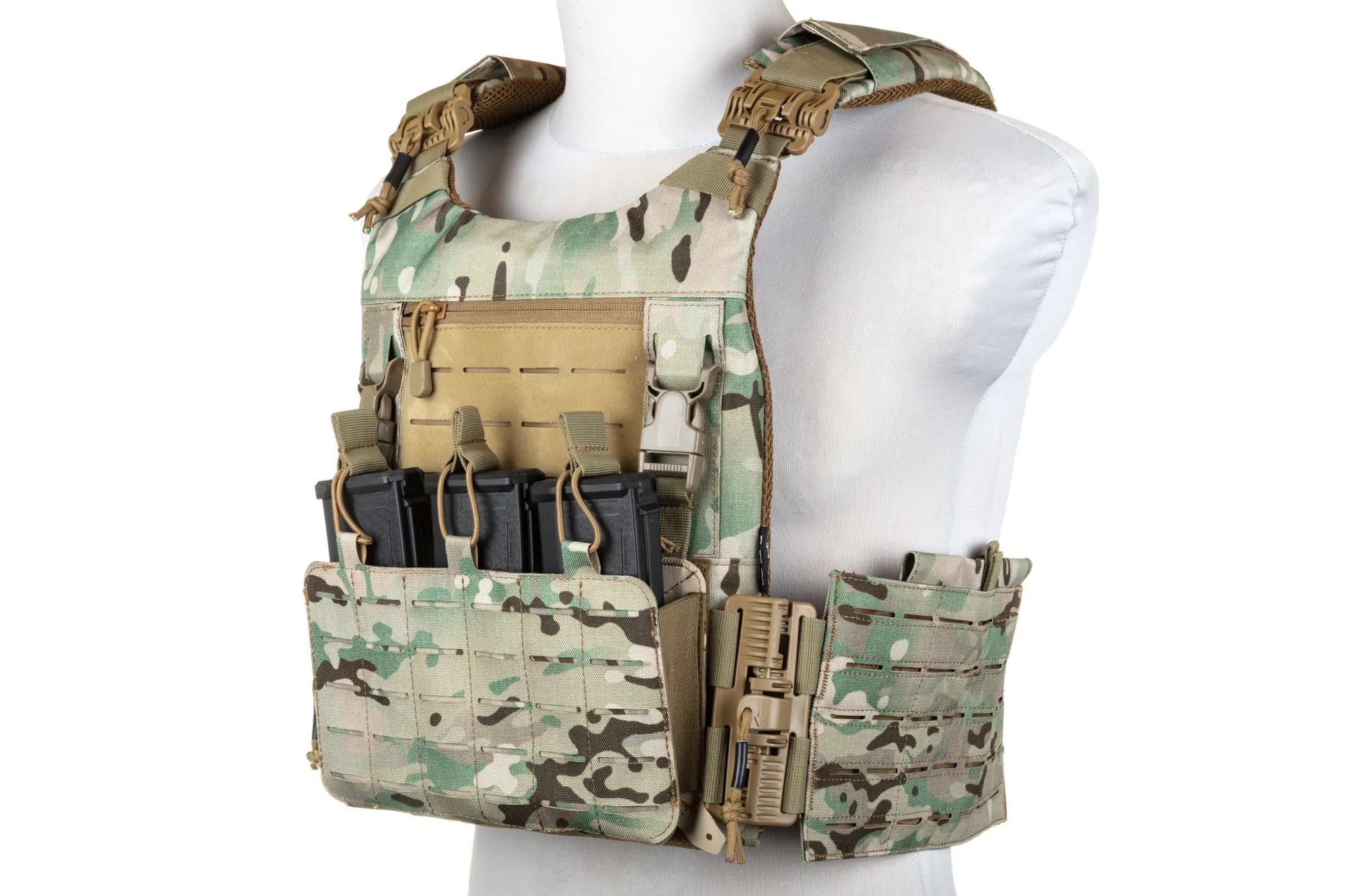 Specna Arms Tactical QR Plate Carrier Vest Multicam-3