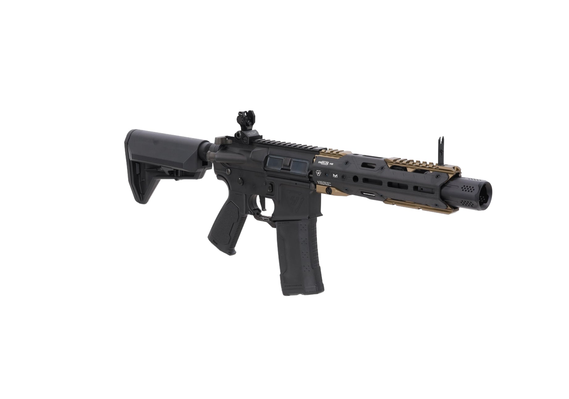 King Arms x Strike Industries Sentinel GRIDLOK® 8.5" Aster SE ETU Flat Dark Earth airsoft Carbine-10