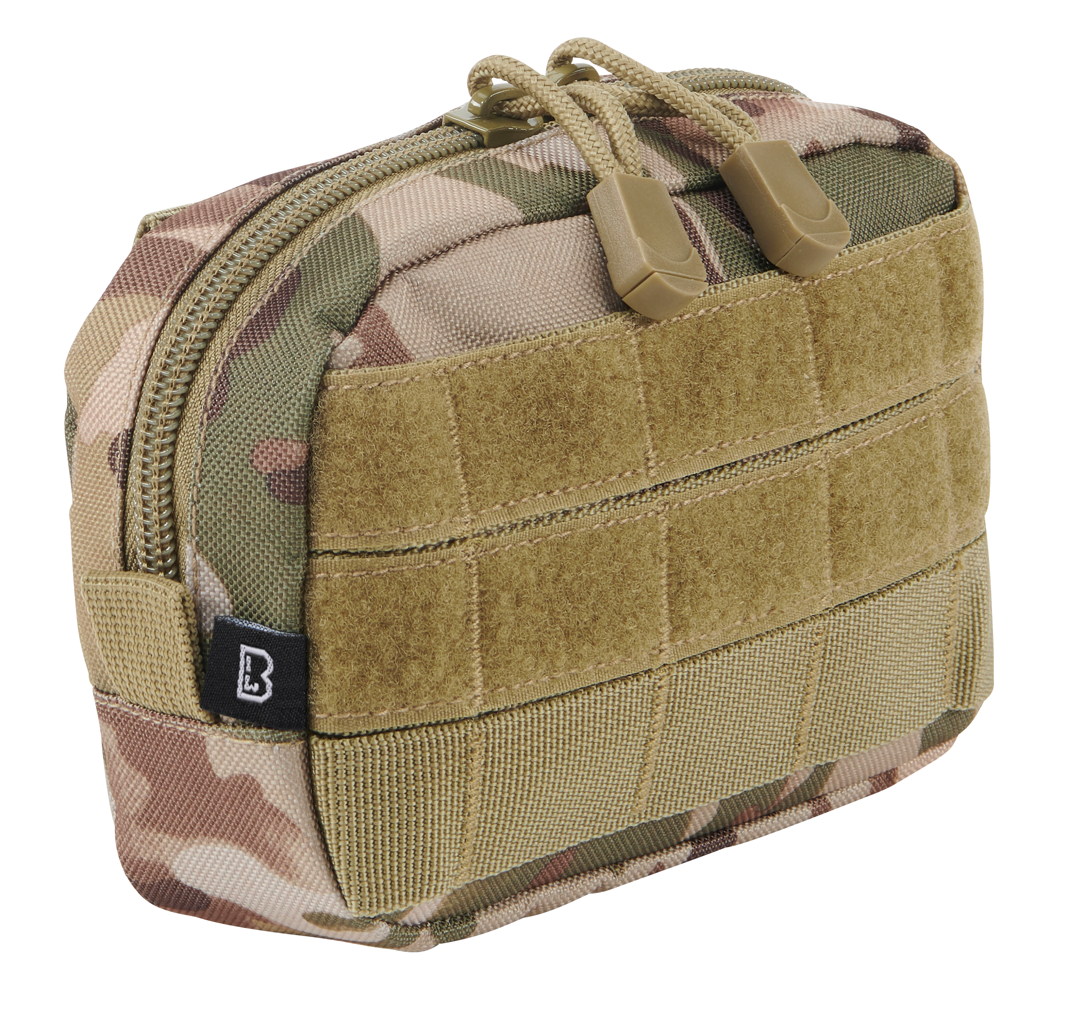 Brandit compact utility pouch with Velcro panel 8048 Multicam