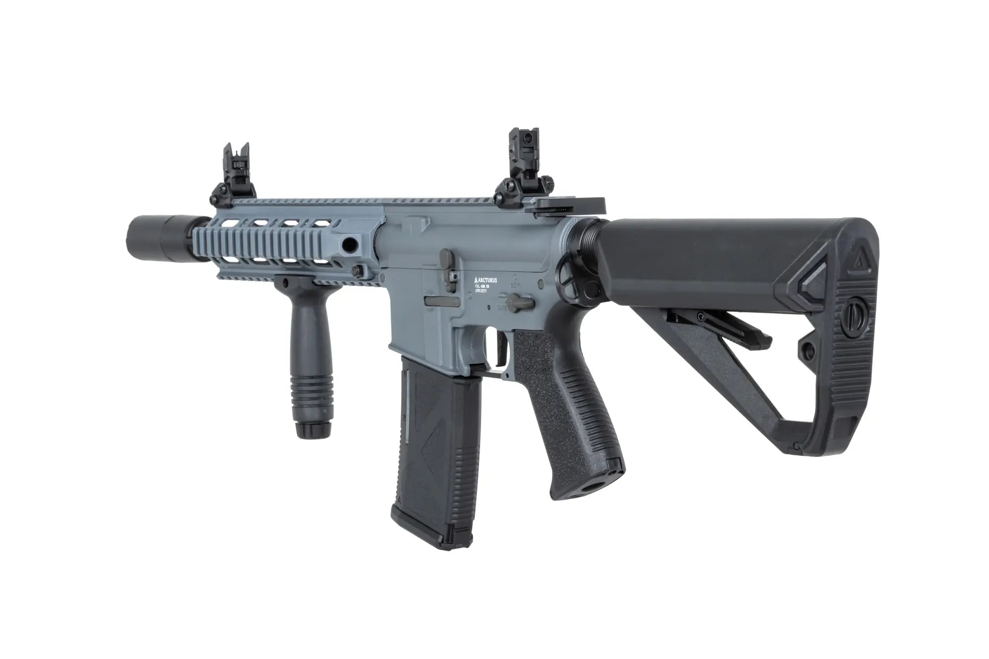 Airsoft Rifle LWT MK-II CQB 10" AEG SPORT SE Starter Pack Grey