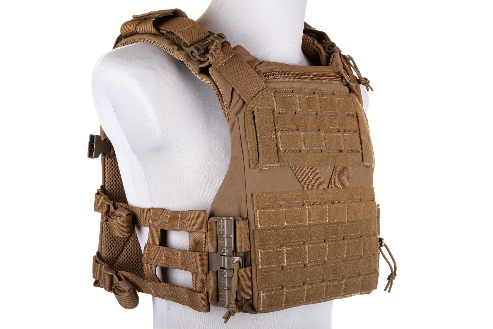 Wosport VE-83 Plate Carrier Tactical Vest Coyote Brown-2