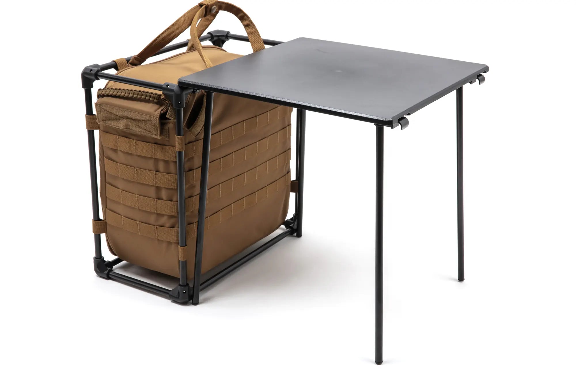 Wosport folding hiking table Coyote Brown