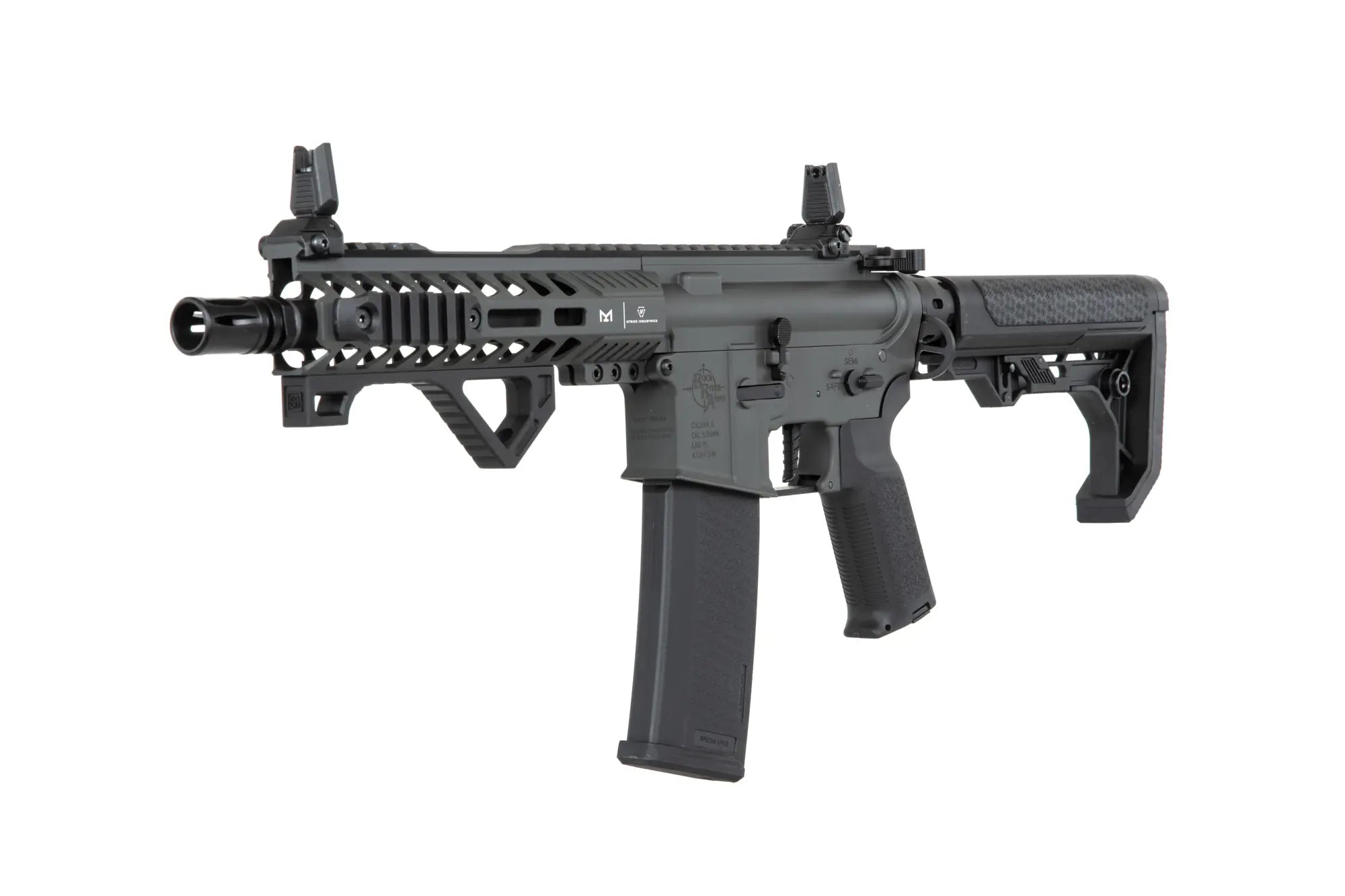 Specna Arms RRA SA-P17 Prime™ Light Ops Stock HAL™ ETU airsoft Carbine with Brushless Motor Grey-10