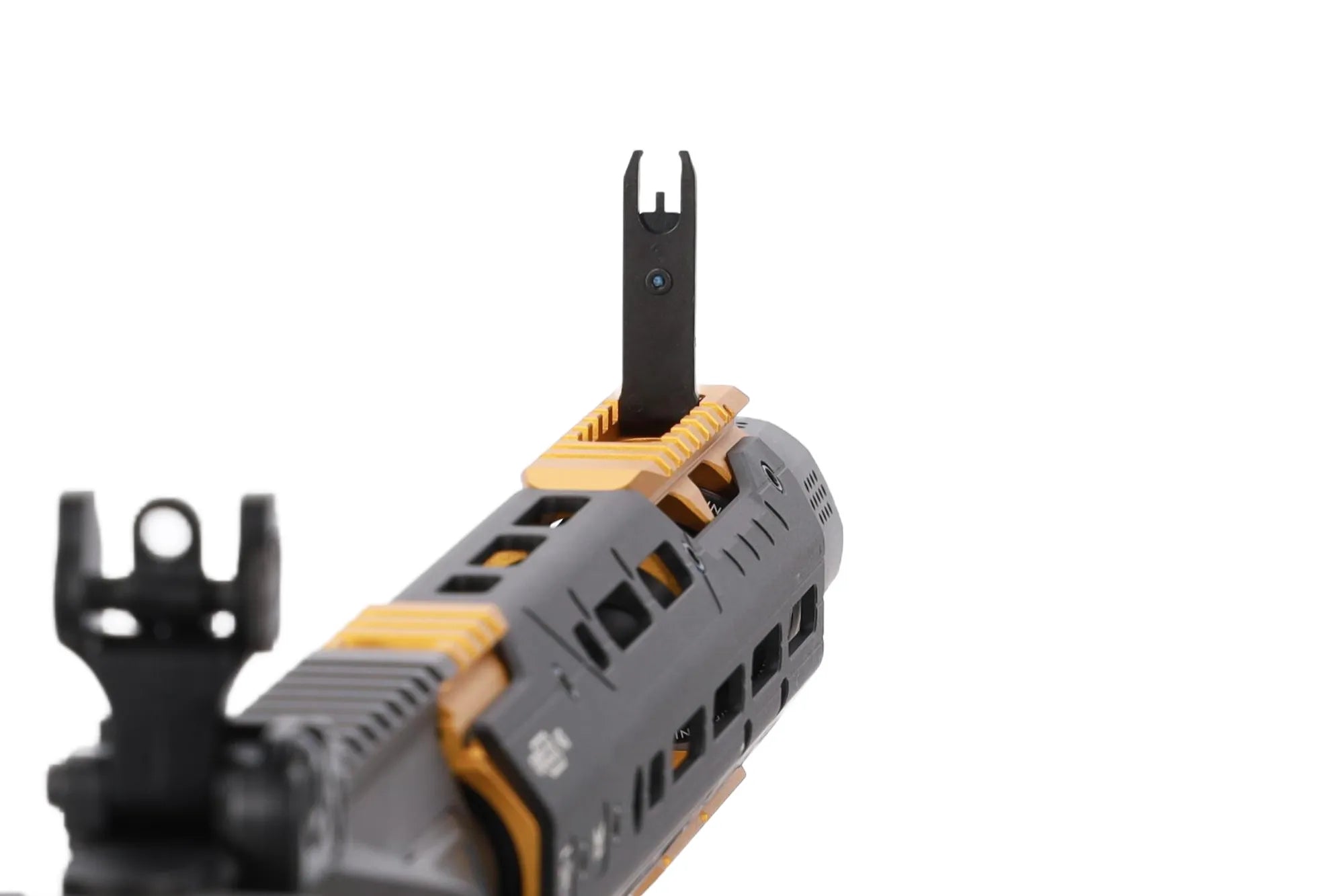 King Arms x Strike Industries Sentinel GRIDLOK® 11" Aster SE ETU Black and Gold airsoft Carbine-11