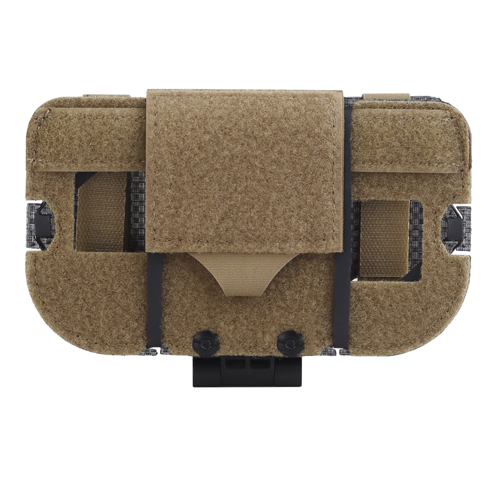 Wosport MB-01 Coyote Brown folding phone holder-4