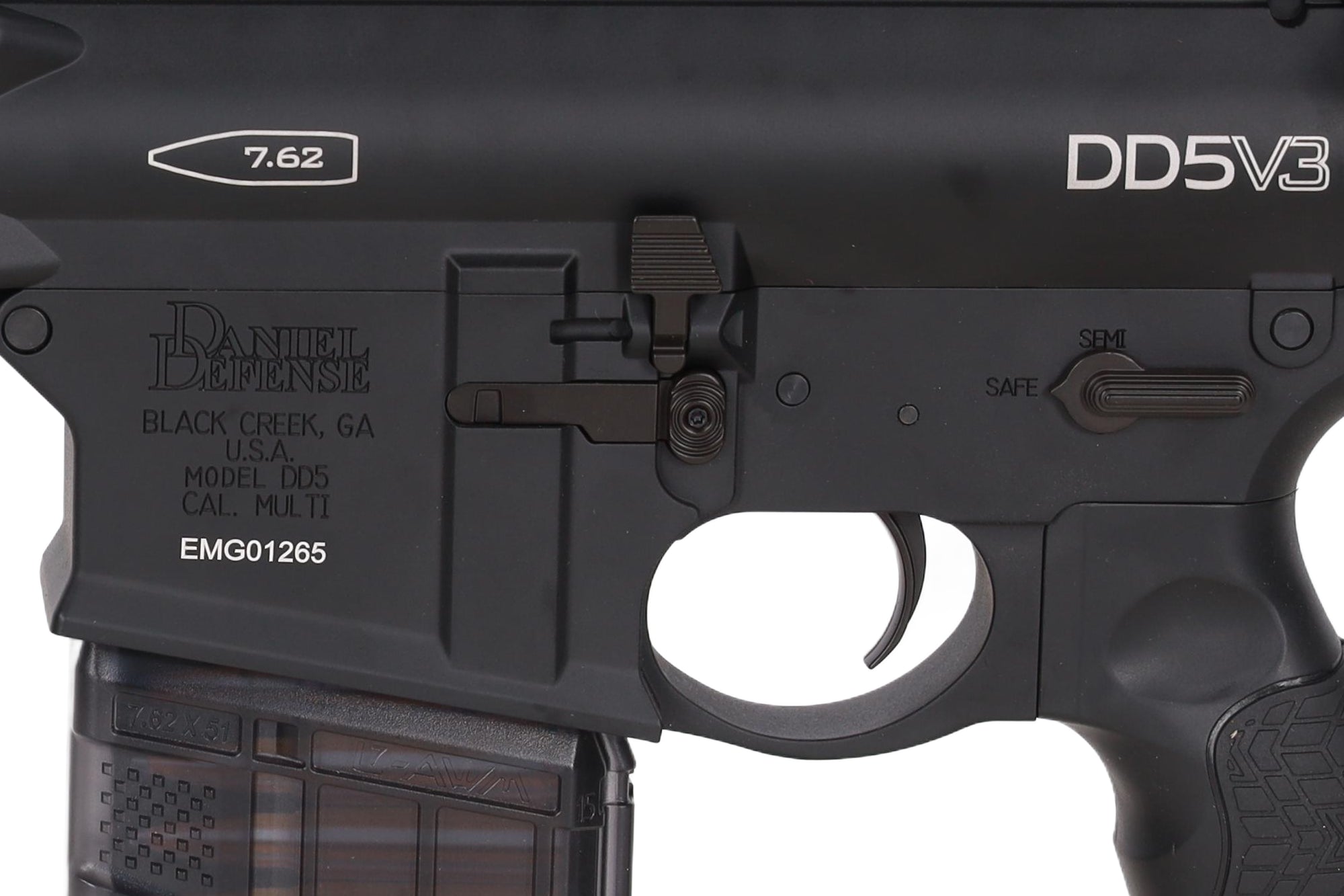 CYMA Daniel Defense DD5 V3 Platinum Gen.2 16.5" AEG Sniper Rifle - Black-3