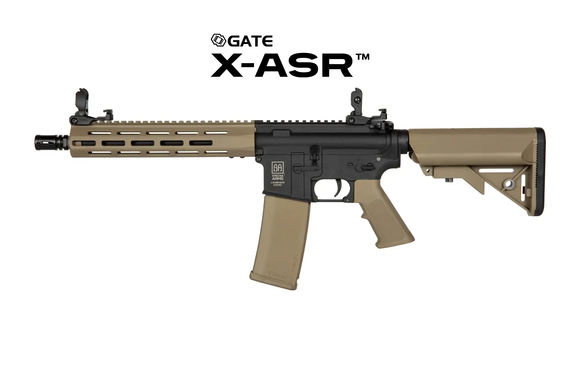 Specna Arms SA-F03 FLEX™ GATE X-ASR 1.14 J Half-Tan ASG Rifle-7