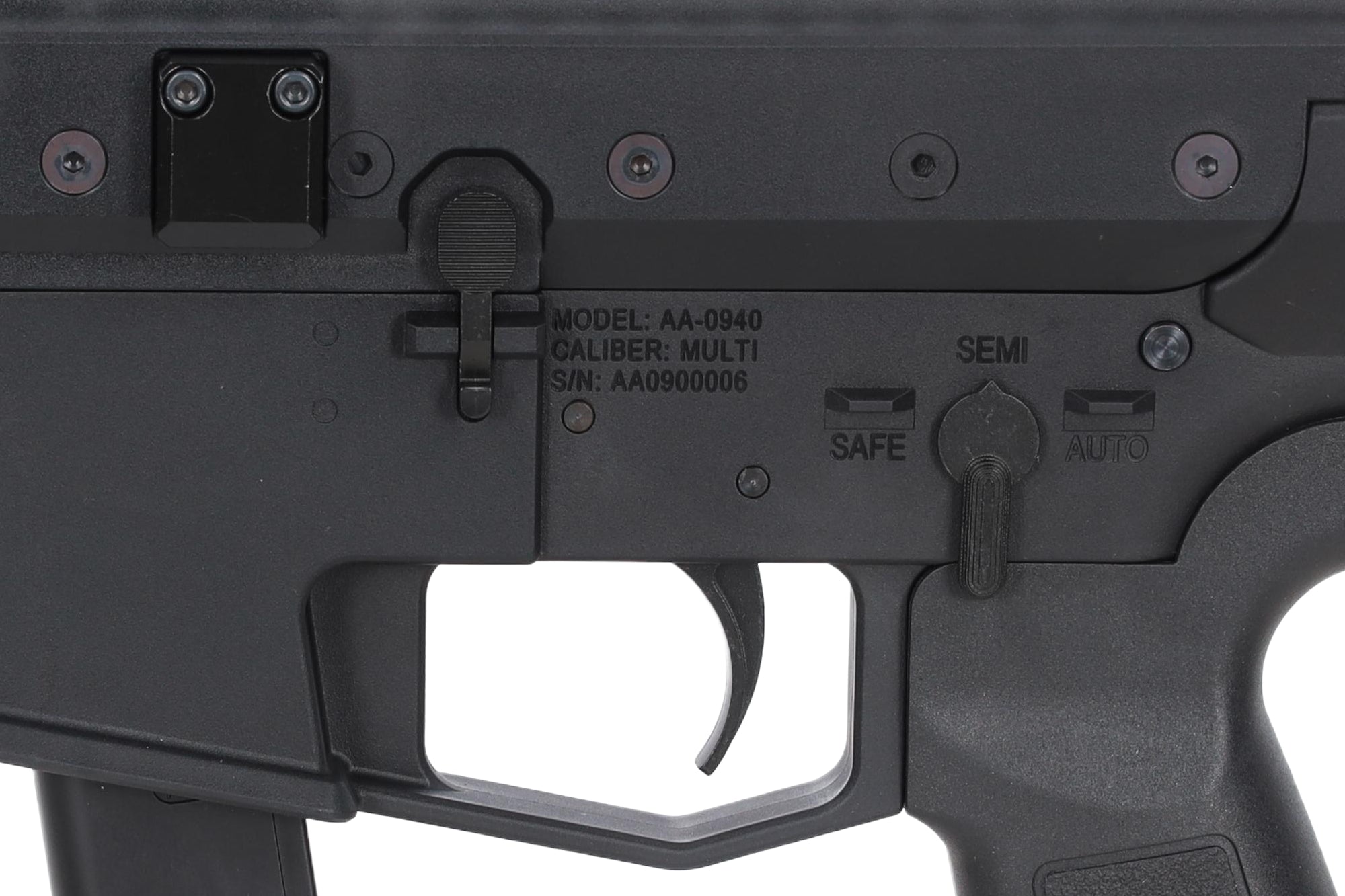 Lambda Defence x Angstadt Arms airsoft machine pistol MDP-9 Black-6