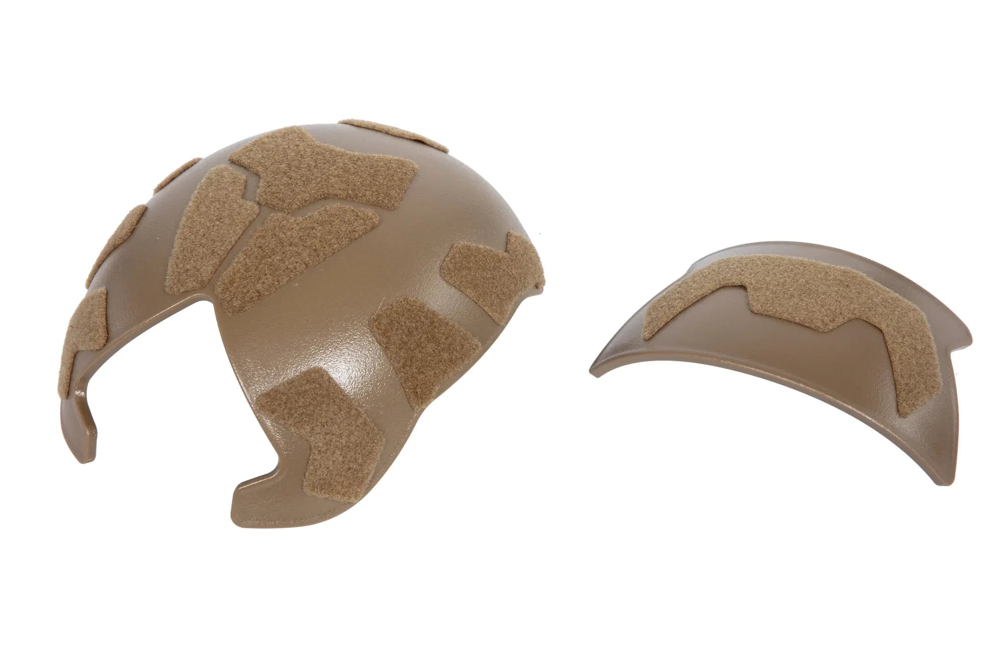Protective plates for the Fast SF Wosport Tan helmet-1