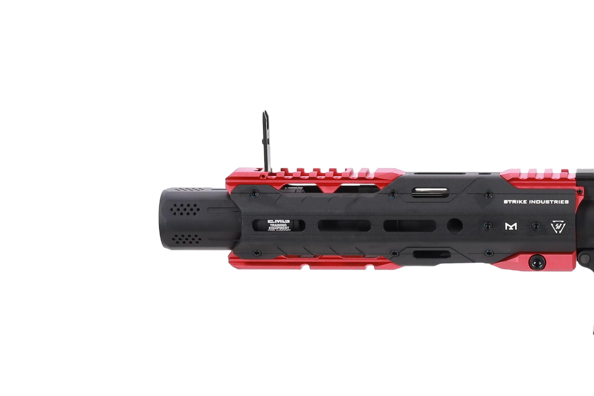 King Arms x Strike Industries Sentinel GRIDLOK® 8.5" Aster SE ETU Black and Red airsoft Carbine-6