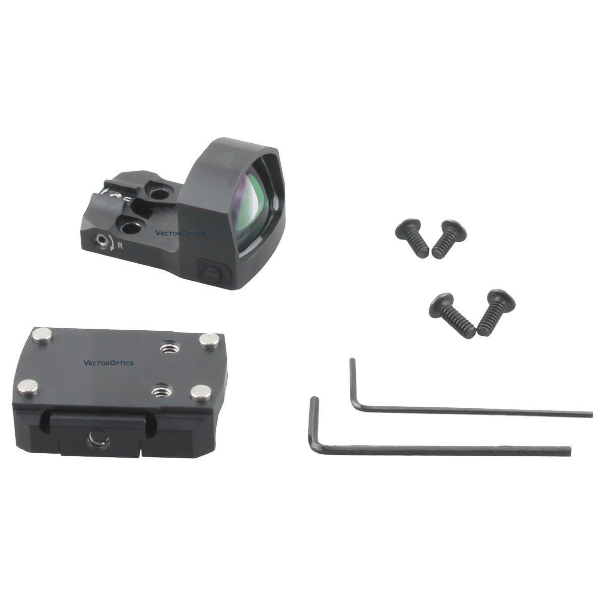 FRENZY 1x17x24 MIC Red Dot Sight - Black