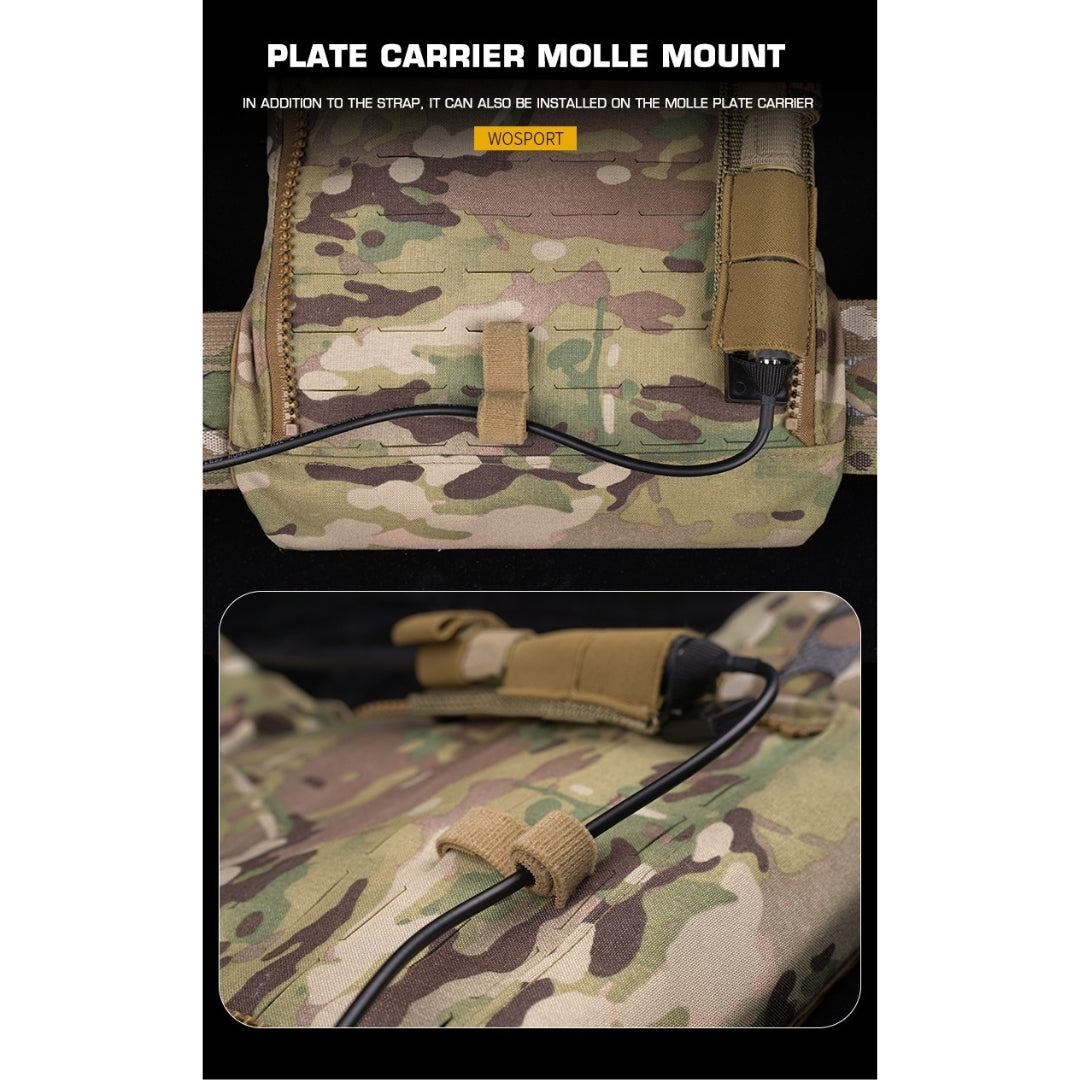 WST Cable Organizer, 6 pcs - Black Home > All products > Airsoft equipment and guns cases > Equipment components and accessories Wosport