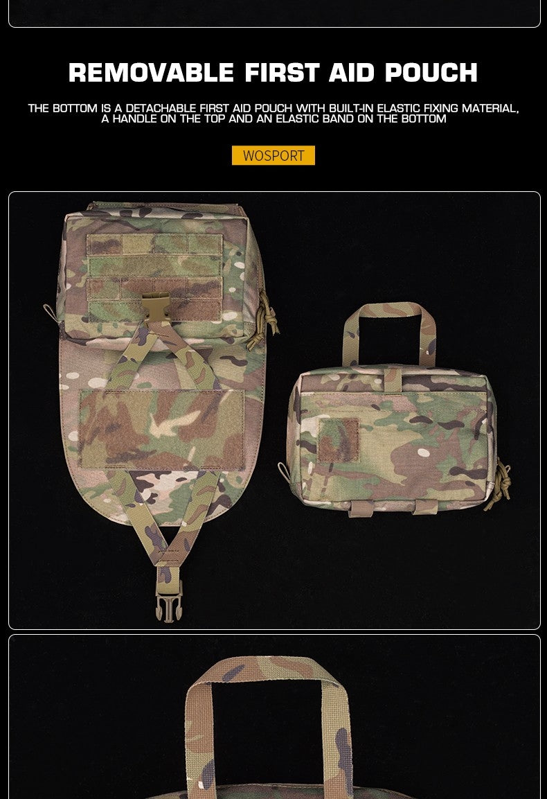 WST Scarab Tactical Molle Backplate - MC Home > All products > Airsoft equipment and guns cases > Army backpacks and bags > Camelbags Wosport
