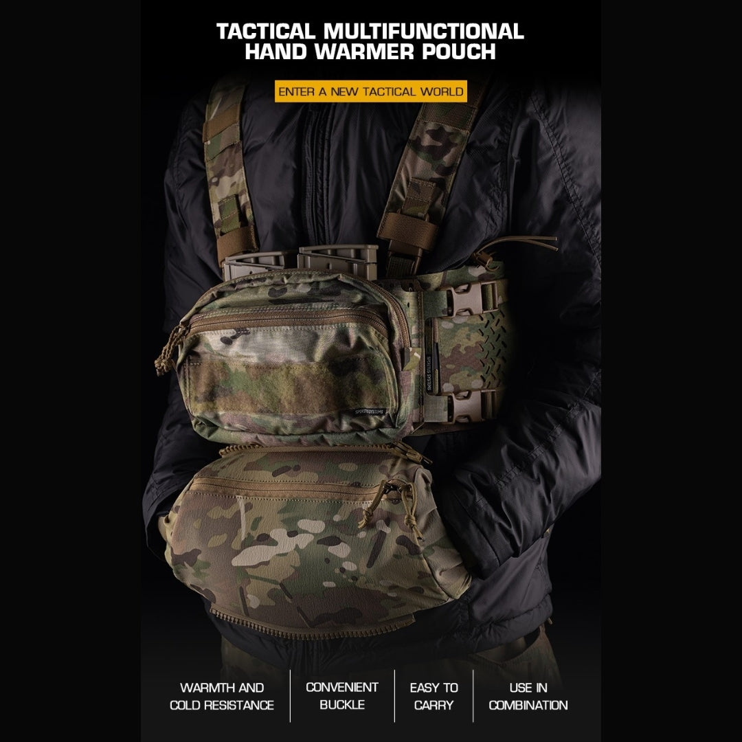 WST Multifunctional Hand Warmer with Pocket (Fanny Pack) - MC Home > All products > Airsoft equipment and guns cases > Pouches, pockets, discarders > Abdominal pouches and kidneys Wosport