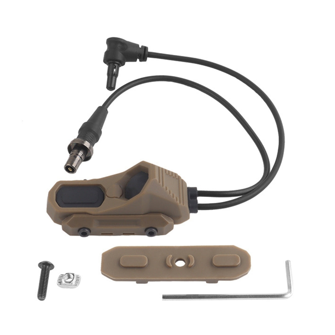 WST Dual Switch - AXON, CRANE PLUG and SF Connectors - Tan Switch Wosport