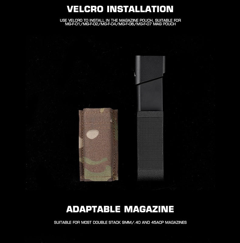 WST Kydex Insert for 9 mm Pistol Magazine Pouch - Black Home > All products > Airsoft equipment and guns cases > Pouches, pockets, discarders > Pistol trays pisses Wosport