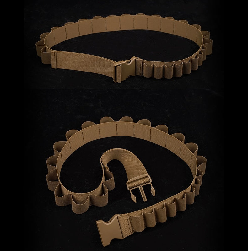 WST Bandolier Belt for 16 pcs 40mm Grenade Shell - Coyote Tasche Wosport