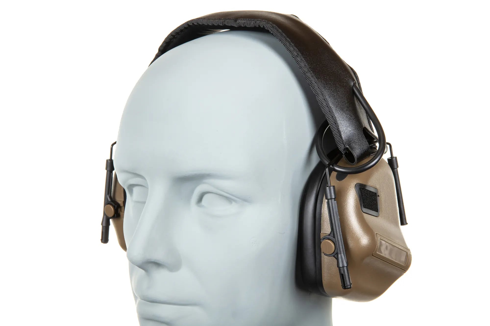 Wosport HD-12 active ear protectors IPSC Gen 5 Tan version