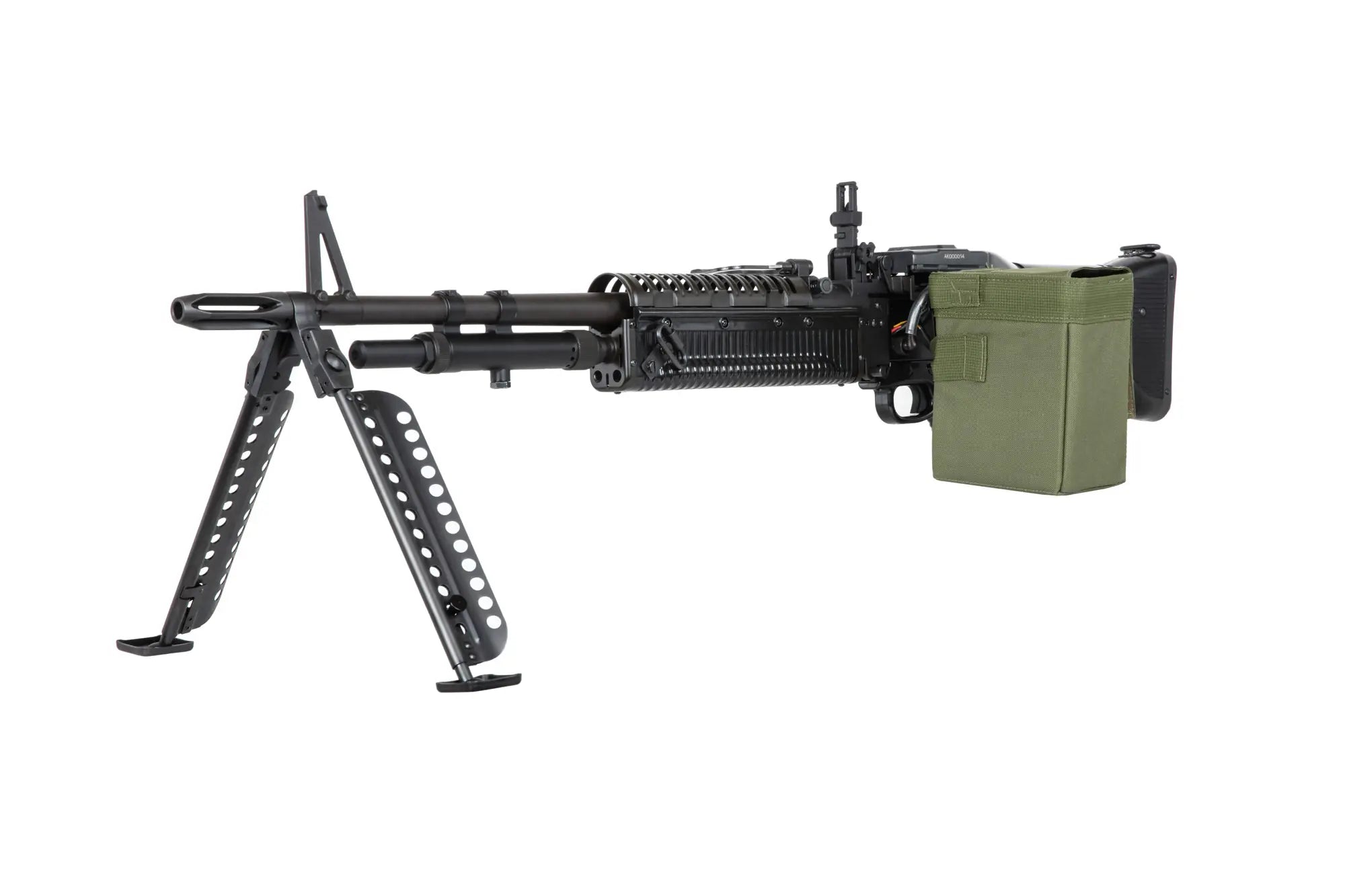 A&K M60N Steel Version Airsoft Machine Gun-3