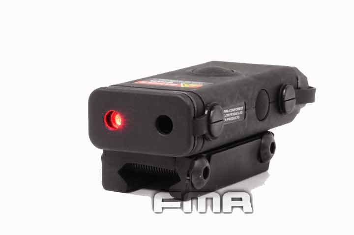 FMA PRO-LAS-PEQ10 Box (Led Flashlight, Red Laser), Nylon - Black