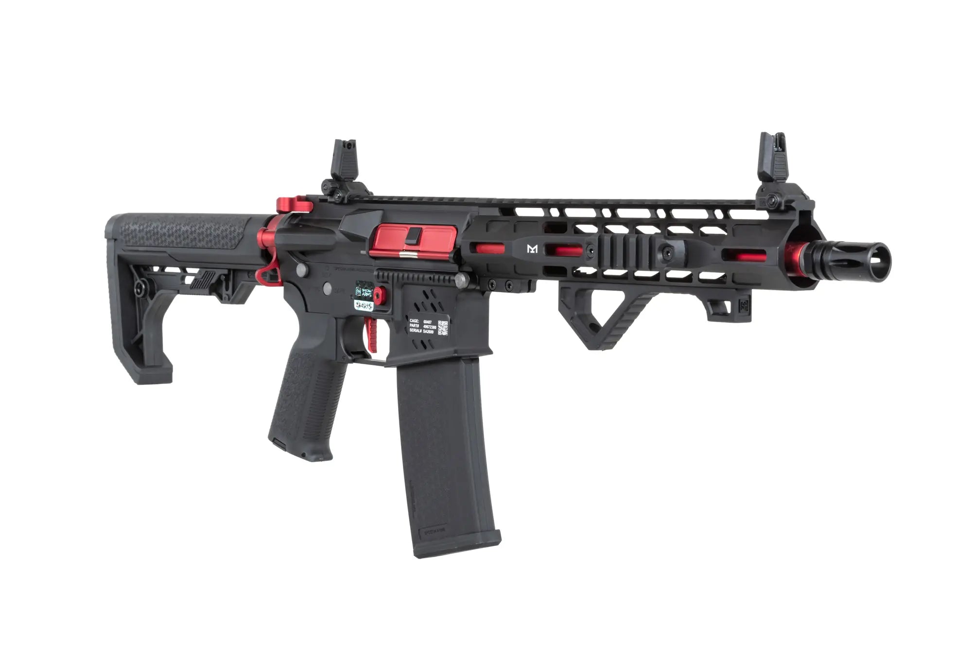 Specna Arms SA-E39-L EDGE™ Light Ops Stock HAL ETU™ Red airsoft Carbine-7