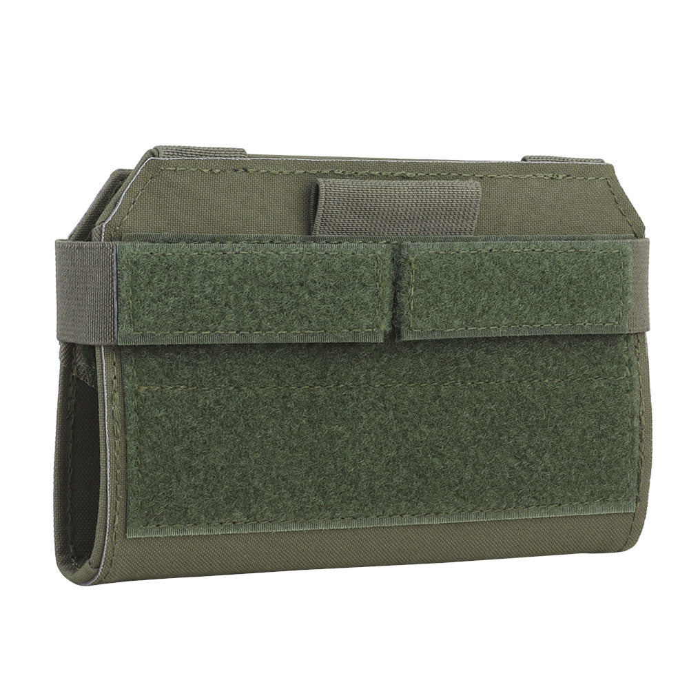 Wosport Tactical Phone Pouch in Ranger Green with a foldable handle-1