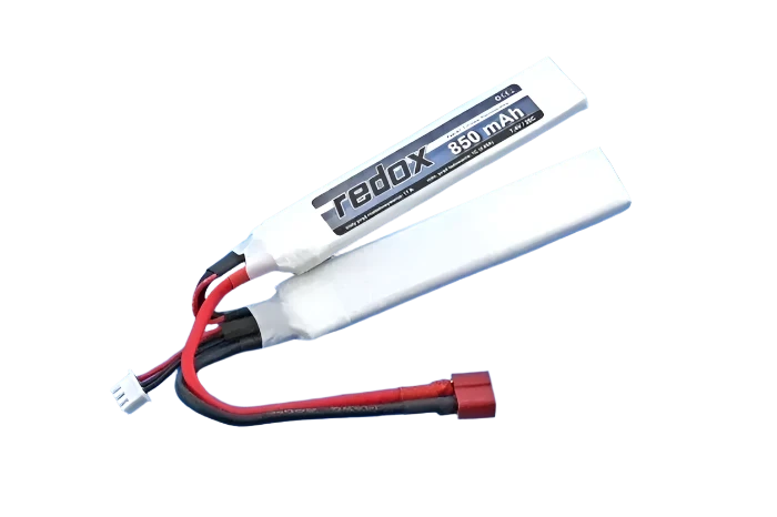 Redox LiPo 850 mAh 7,4V 20C battery