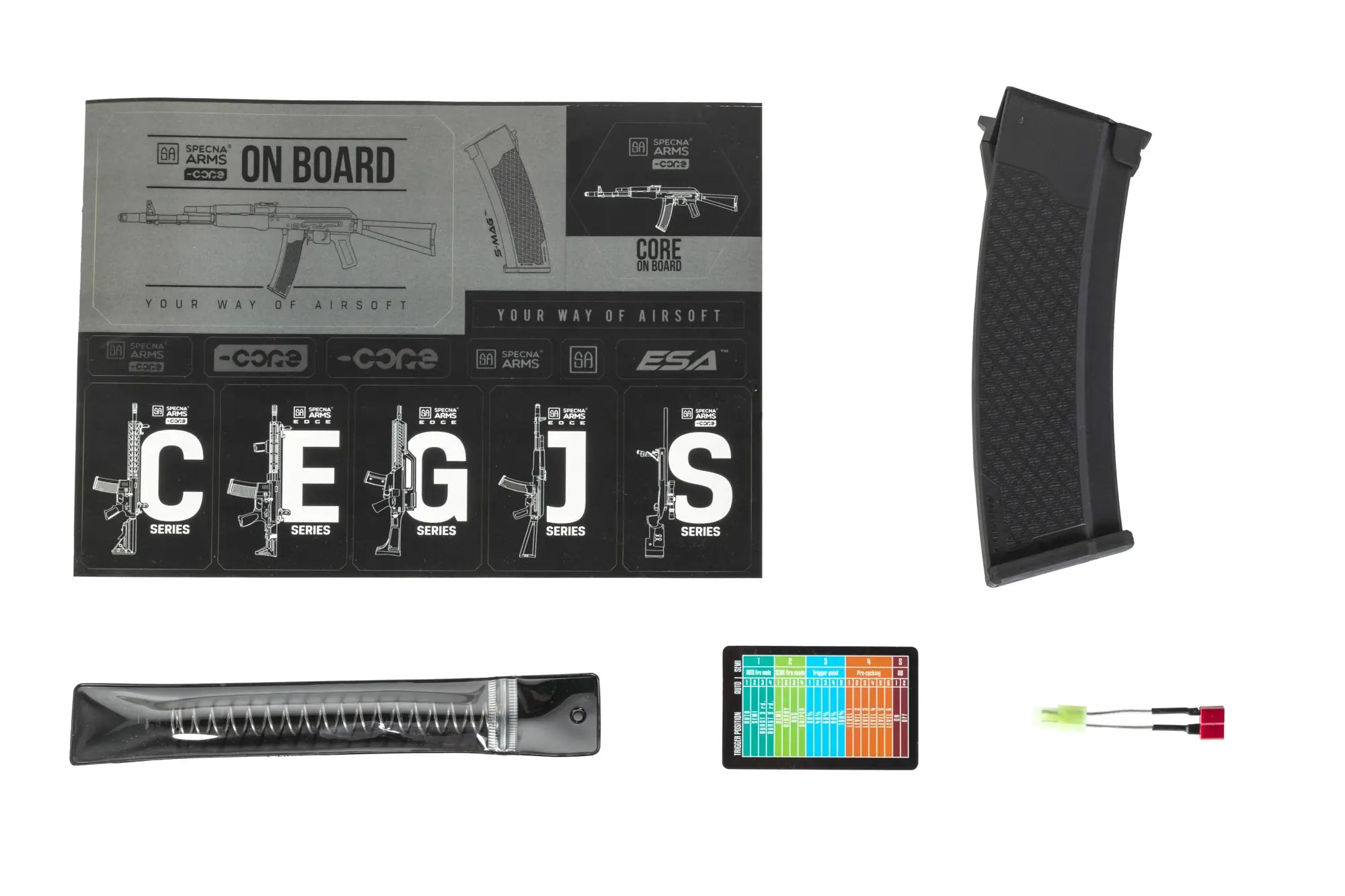 AK airsoft rifle SA-J73 CORE HAL ETU Gen.2