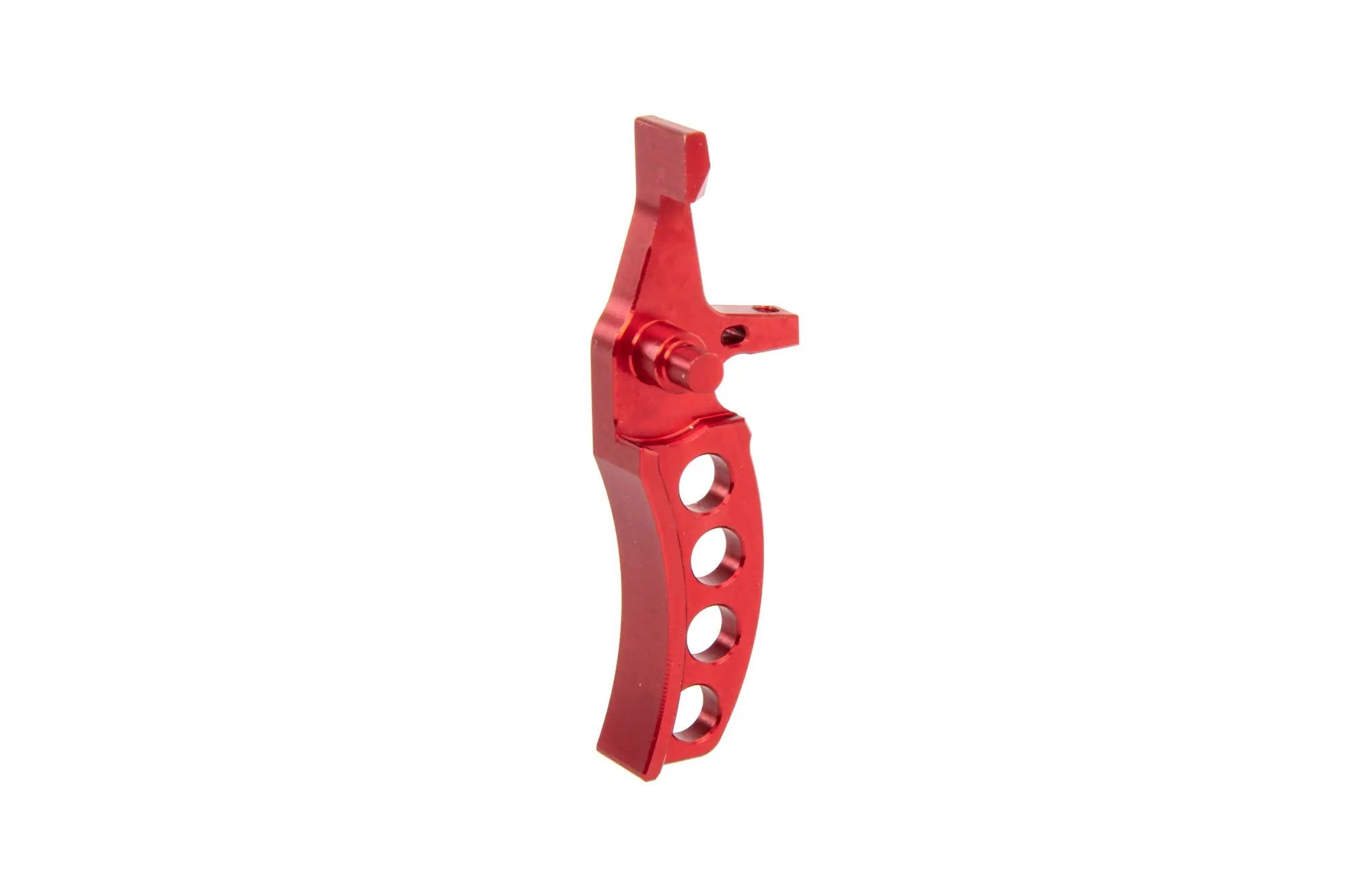 Aluminum CNC Jefftron Curved Trigger Red