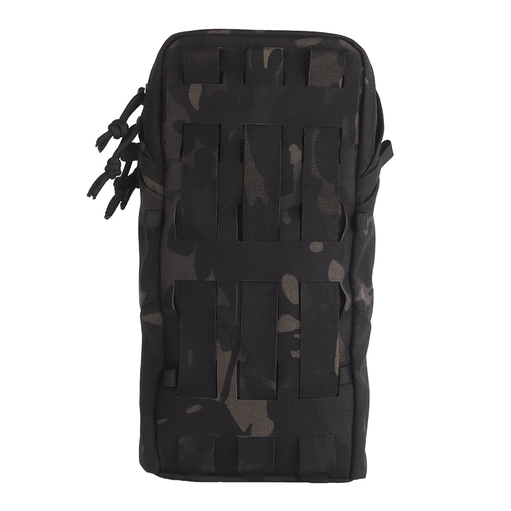 Wosport Cargo universal pocket 3x6 Vertical Laser Cut Multicam Black-2