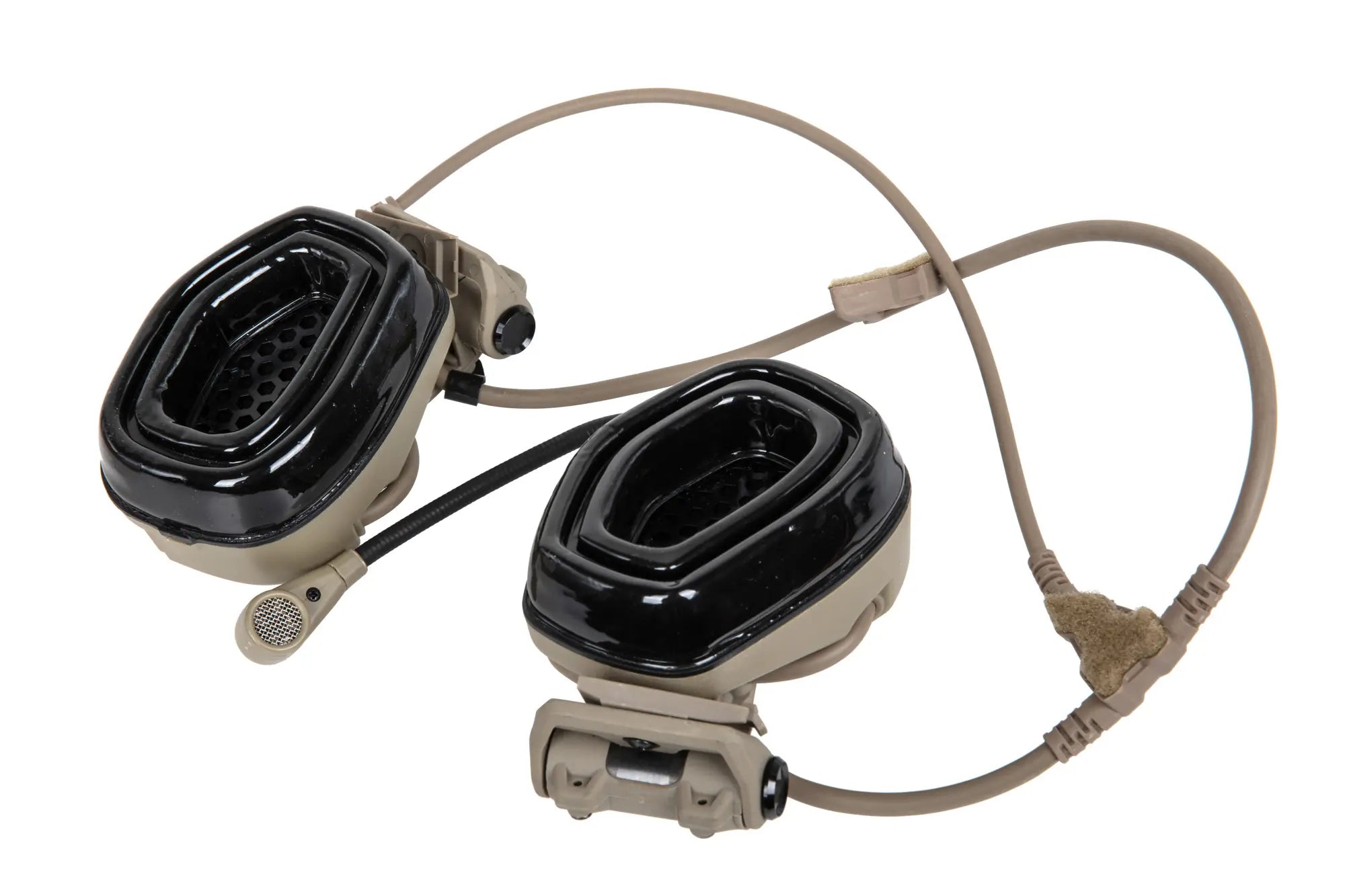 Tac-Sky headset WYS0115 with helmet mount Flat Dark Earth-1