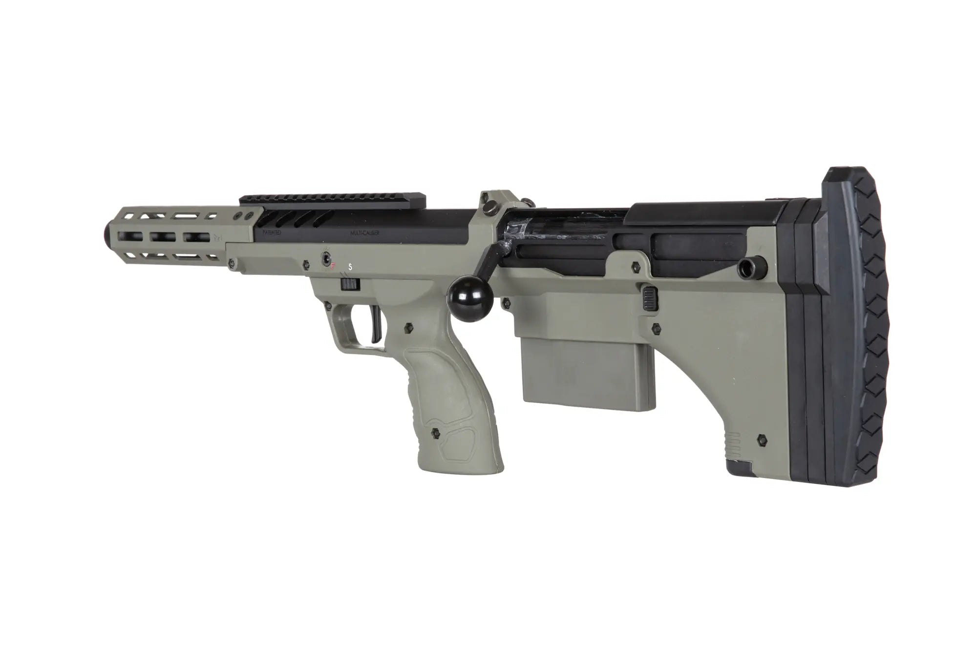 Desert Tech SRS-A2/pim/M2 Sport 16" sniper airsoft rifle (left-handed) Olive-4