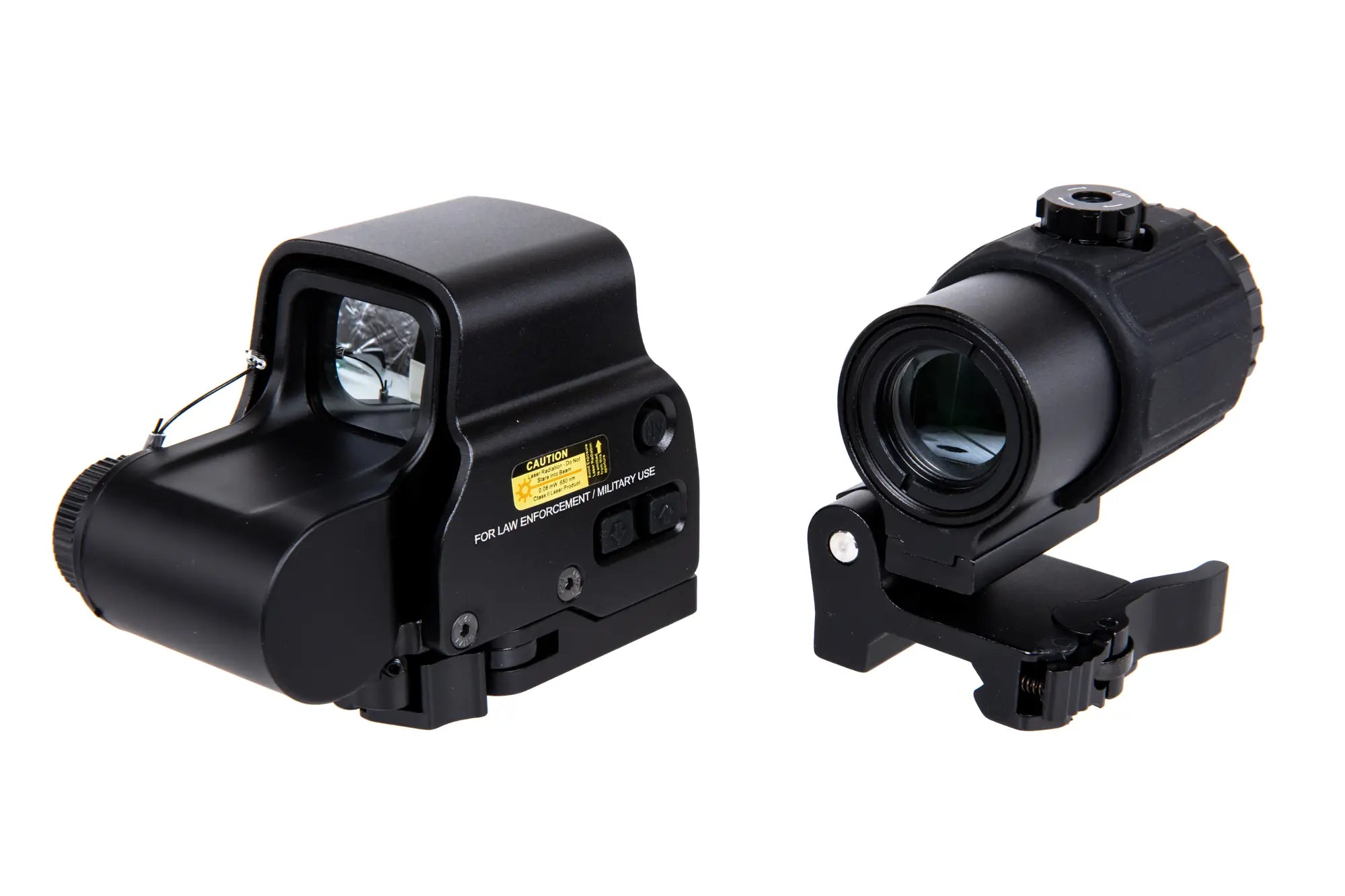 EXPS type collimator sight set with magnifier type G43 Black-2