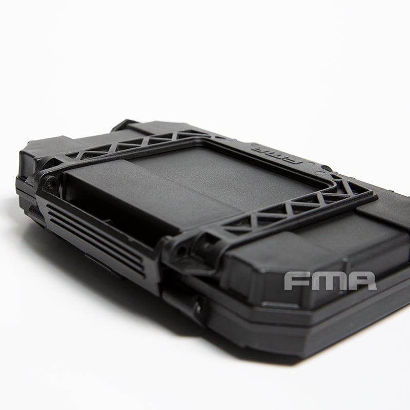 FMA DarkRefuge Critical Gear MOLLE Case Black Durable Tactical Organizer for Loadouts