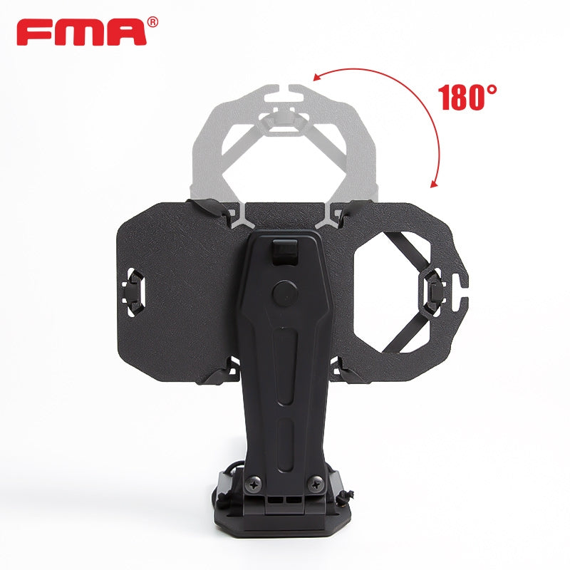 FMA Rotary Navigation Board for GPS and Phone Black