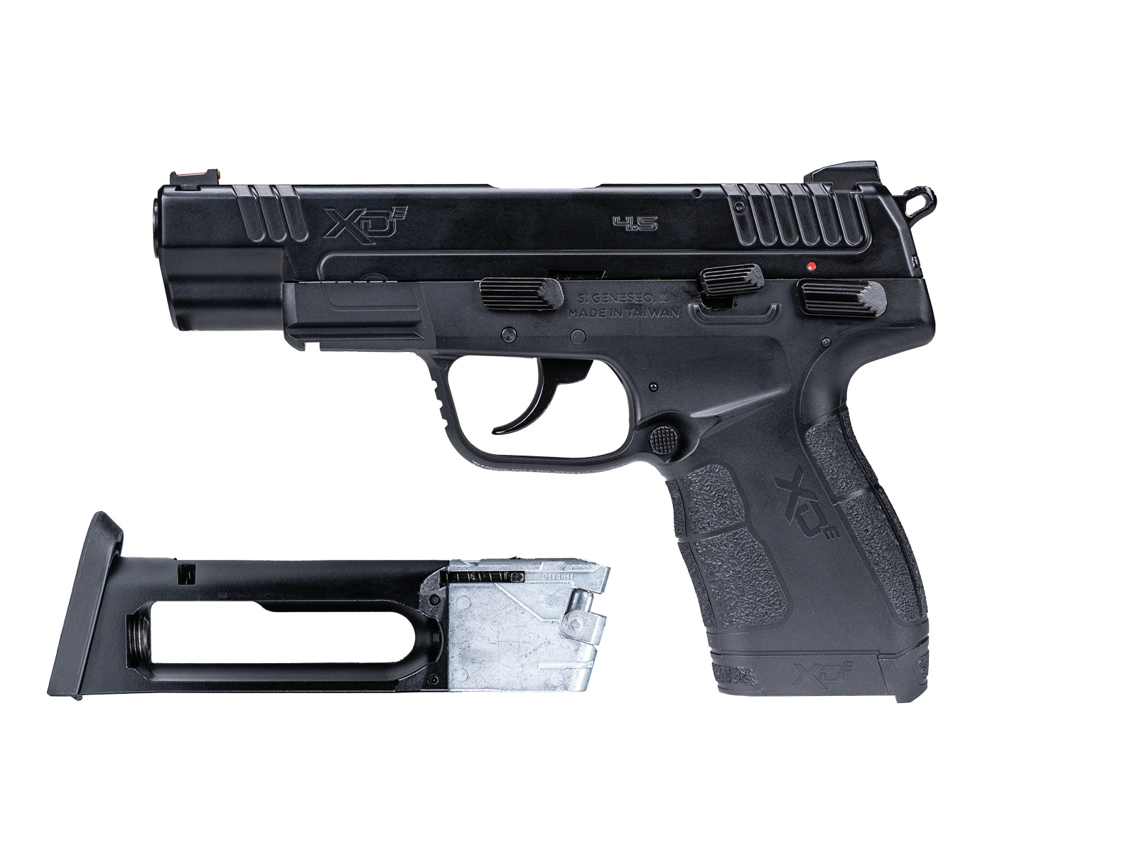 ASG Springfield Armory XDE 4.5" CO2 Blowback, Metal Slide - Black