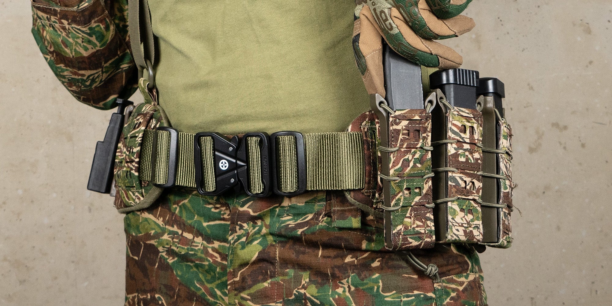 Novritsch BATTLEBELT 4.0 Laser-Cut - Green