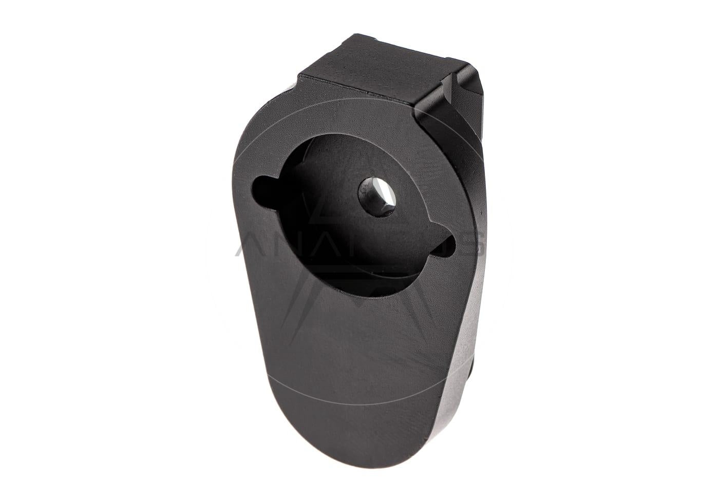5KU M4 AEG RIS / 1913 Rail Stock Base Adapter - Black