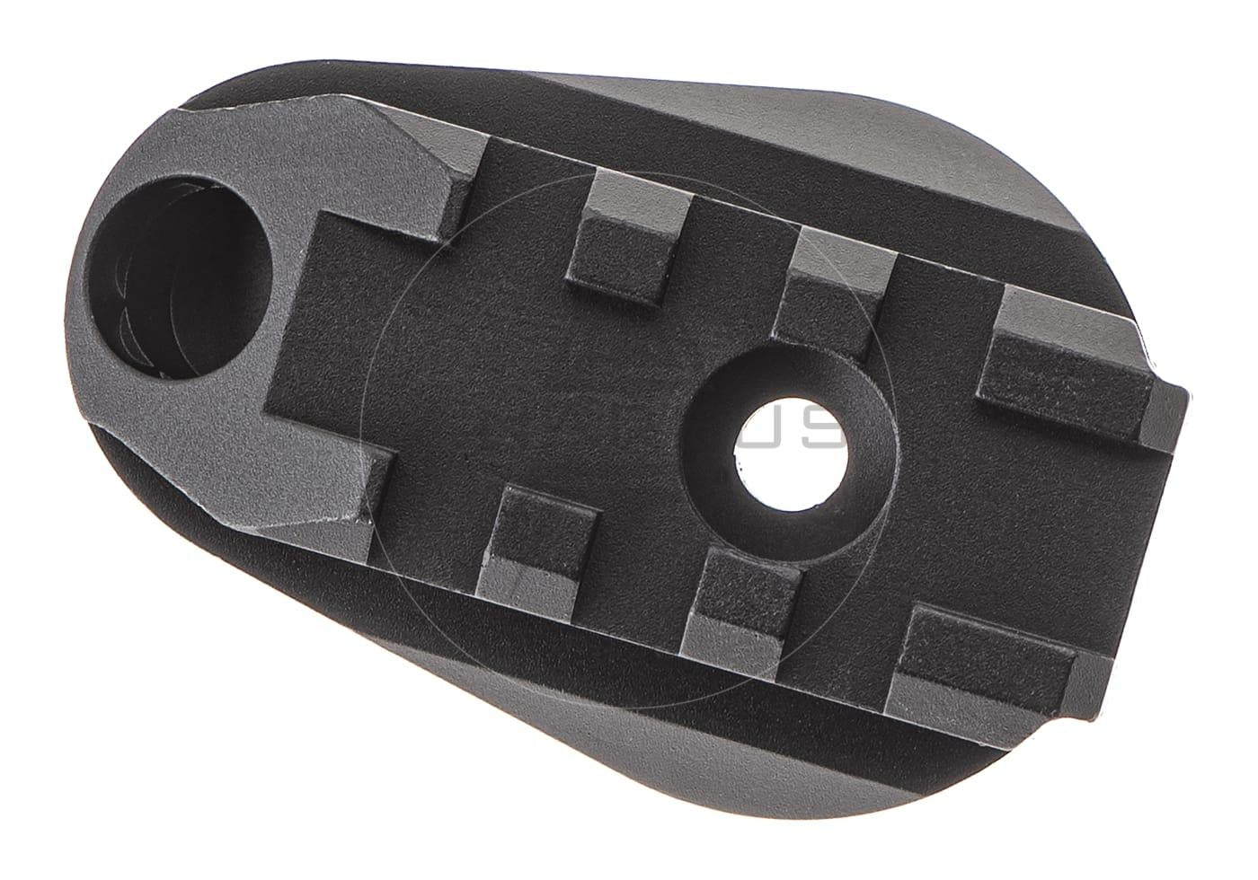 5KU M4 AEG RIS / 1913 Rail Stock Base Adapter - Black