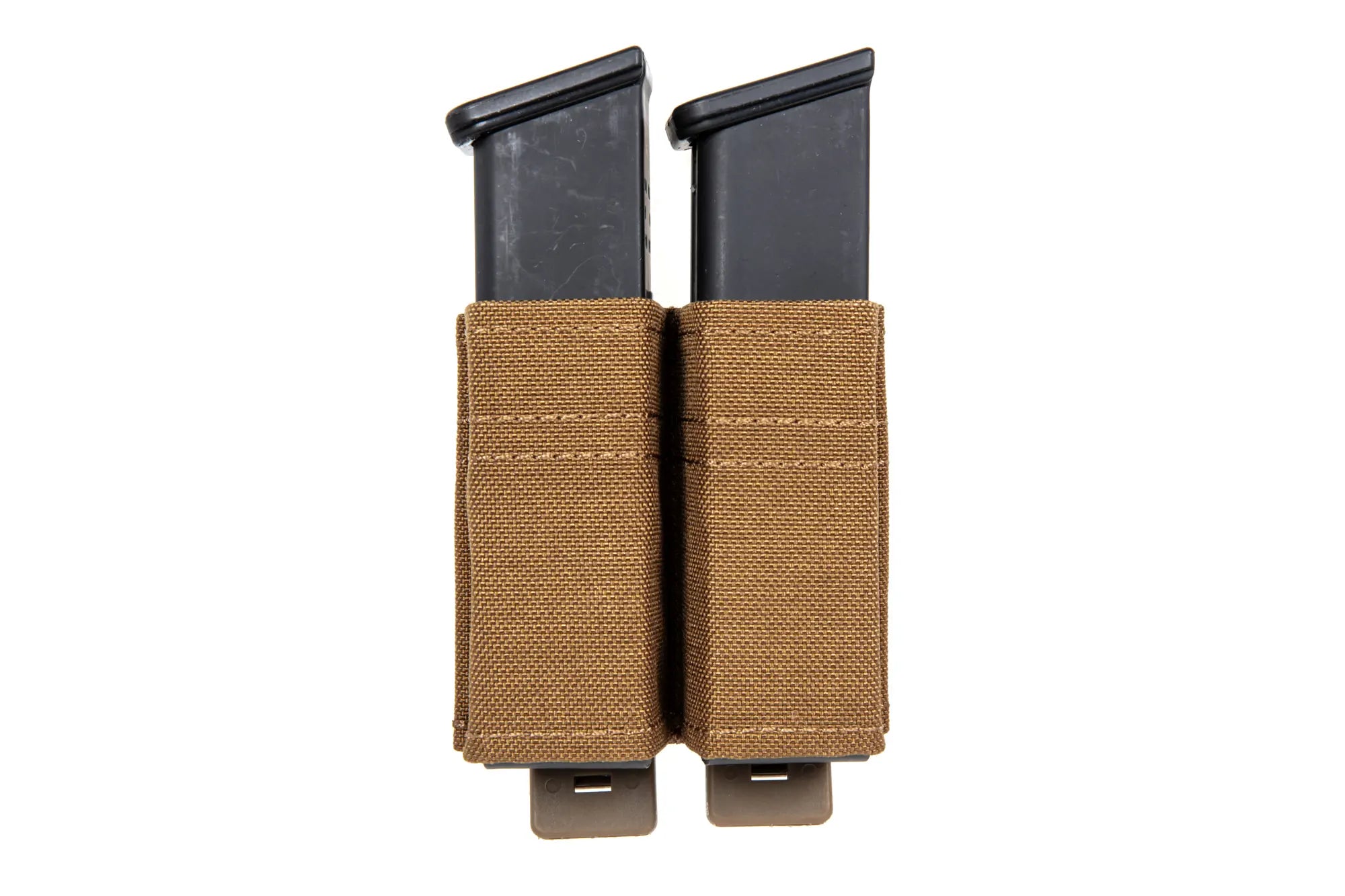 Double pistol magazine pouch Wosport Coyote Brown