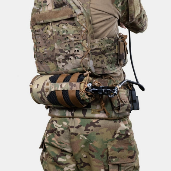 Novritsch HPA Bottle MOLLE Pouch - Red