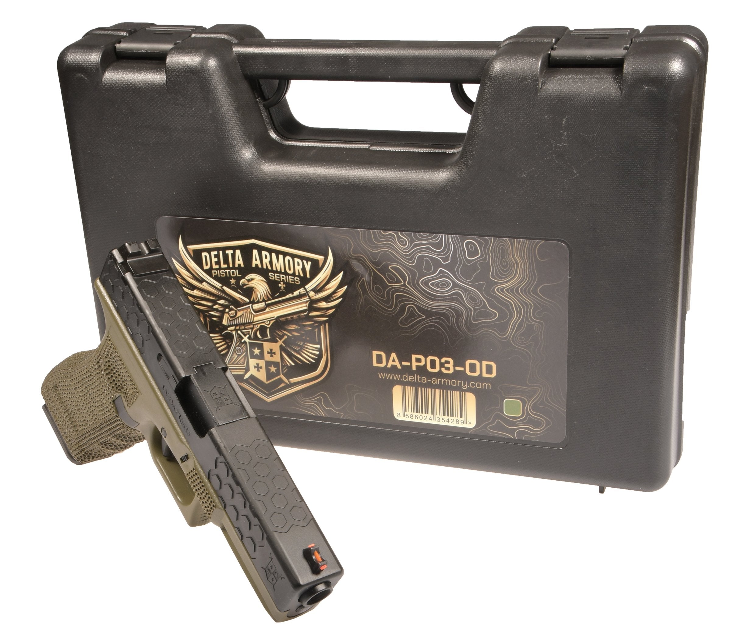 Delta Armory GBB P03 G-series Pistol - Green