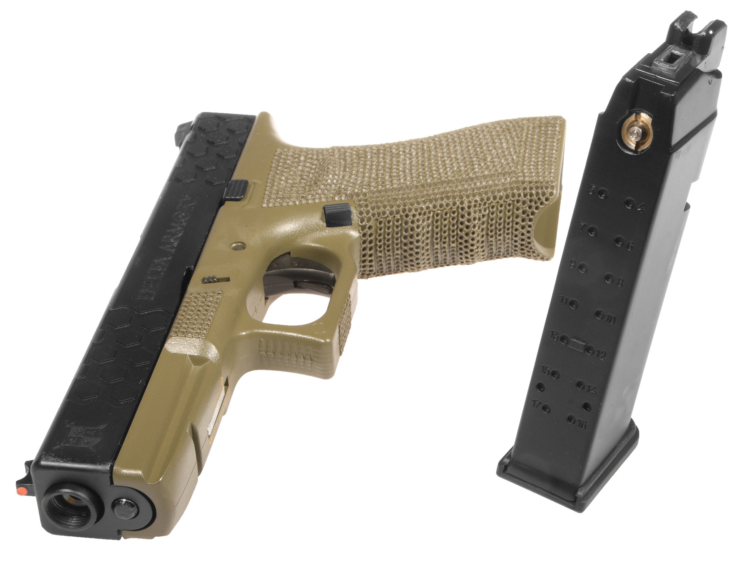Delta Armory GBB P03 G-series Pistol - Green