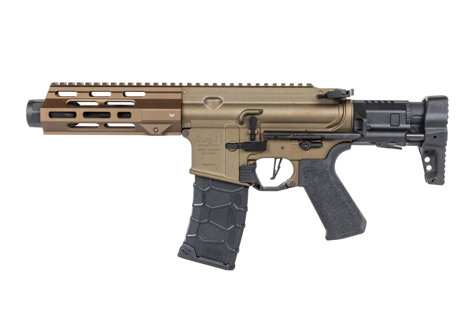 airsoft Vega Force Company Avalon Calibur II PDW Gate Aster SX Half-Tan Carbine-3