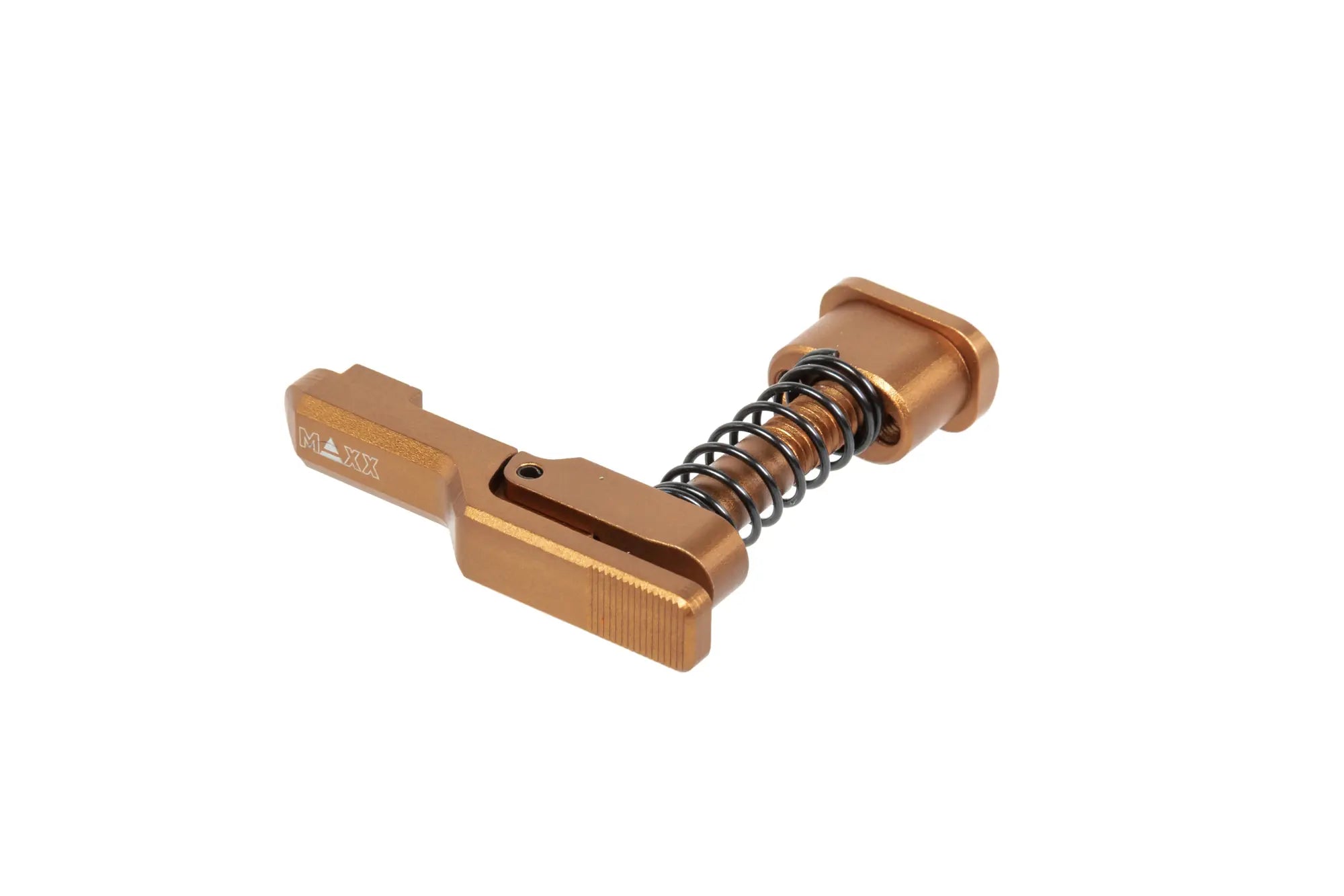 Aluminium Maxx Model Advanced type C magazine release for MTW M4 Flat Dark Earth replicas-1