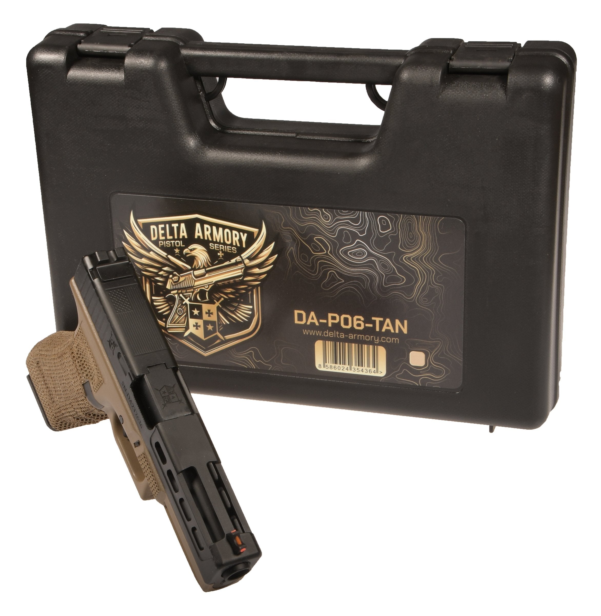 Delta Armory GBB P06 G-series Pistol - Tan